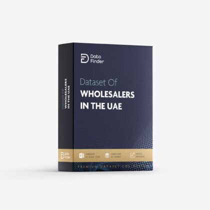 Dataset of wholesalers businesses in the UAE collected by datafinder